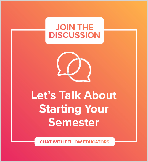 CPE Join the Discussion Ad - Starting Your Semester